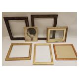 LOT OF VINTAGE PICTURE FRAMES SMALL