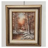 VINTAGE SIGNED ARONSON LANDSCAPE