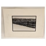 VTG FINE ART PHOTO SIGNED TITLE GOAT FENCE TESUQUE