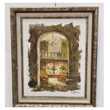 VTG EDMUND BLOUIN (AMERICAN BORN 1941) PAINTING