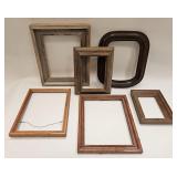 LOT OF VINTAGE PICTURE FRAMES SMALL