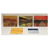IMPRESSIONIST LANDSCAPE PAINTINGS UNSIGNED
