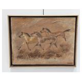 VINTAGE ARTIST VICTOR DEGRAFF SANDPAINTING