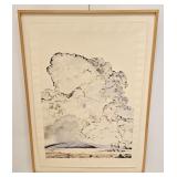 ARTIST DENNIS DOWNEY NM LANDSCAPE LITHOGRAPH 3/30