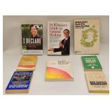 VINTAGE LOT SELF HELP BOOKS VARIOUS AUTHORS