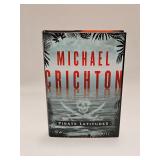 1ST ED NOVEL PIRATE LATITUDES BY MICHAEL CRICHTON