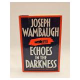 1ST ED ECHOES IN THE DARKNESS BY JOSEPH WAMBAUGH