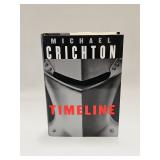 1ST ED NOVEL TIMELINE BY MICHAEL CRICHTON