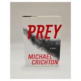1ST ED NOVEL PREY BY MICHAEL CRICHTON