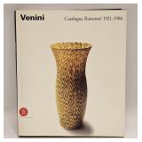REFERENCE BOOK VENINI CATALOGUE RAISONNE 1921-1986