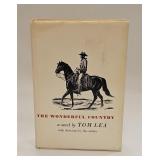 VTG BOOK THE WONDERFUL COUNTRY BY TOM LEA