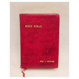 VINTAGE HOLY BIBLE BY JOHN L SANFORD