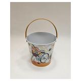TIN HARVEST DECOR PAIL