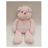 VINTAGE PINK PLUSH TOY WITH VOICE BOX