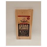 NEW MR BAR B Q ALL NATURAL CEDAR PLANKS