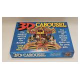 3D MAGICAL MOVING CAROUSEL JIGSAW PUZZLE 500 PIECE
