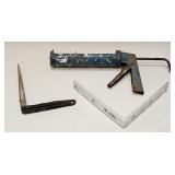 BRACKETS & CAULKING GUN