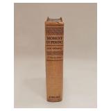 BOOK MOMENT IN PEKING BY LIN YUTANG (1939, HC)