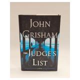 1ST EDITION JOHN GRISHAM THE JUDGE'S LIST