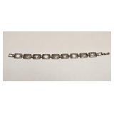 VINTAGE STERLING SILVER LINK BRACELET