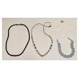 VTG COSTUME FASHION JEWELRY NECKLACE LOT