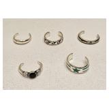 VINTAGE COSTUME FASHION JEWELRY TOE RINGS LOT
