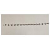VINTAGE 925 STERLING SILVER LINK BRACELET