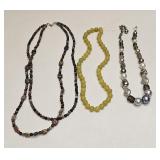 VINTAGE COSTUME JEWELRY NECKLACE LOT