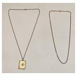 VINTAGE 12 KT GOLD FILLED JEWELRY NECKLACES