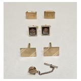VINTAGE MENS CUFF LINKS LOT