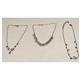 VINTAGE COSTUME FASHION JEWELRY NECKLACE LOT