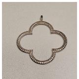 VINTAGE STERLING SILVER HEIDI KLUM PENDANT