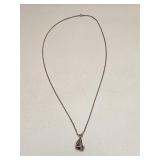 VTG 925 SS CHAIN & STORYTELLER PENDANT NECKLACE