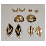 VINTAGE COSTUME FASHION JEWELRY EARRING LOT