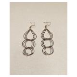 VINTAGE STERLING SILVER EARRINGS