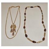 VINTAGE COSTUME FASHION JEWELRY NECKLACE LOT
