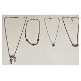 VTG COSTUME FASHION JEWELRY NECKLACE LOT