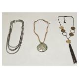 VTG COSTUME FASHION JEWELRY NECKLACE LOT