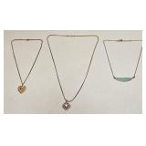 VTG COSTUME FASHION JEWELRY NECKLACE LOT
