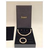 STAUER CULTURED FRESHWATER PEARLS