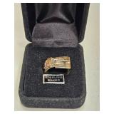 STERLING SILVER BELT BUCKLE DESIGN RING