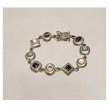 VINTAGE STERLING SILVER LINK BRACELET