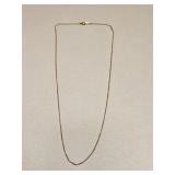 VINTAGE 12KT GOLD FILLED CHAIN NECKLACE