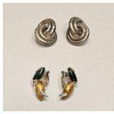 VINTAGE COSTUME JEWELRY EARRINGS