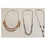 VINTAGE COSTUME FASHION JEWELRY NECKLACE LOT