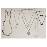 VINTAGE COSTUME FASHION JEWELRY NECKLACE LOT