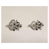 VINTAGE RHINESTONE BROOCHES