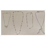 VINTAGE COSTUME FASHION JEWELRY NECKLACE LOT