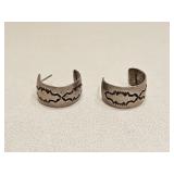 VINTAGE STERLING SILVER EARRINGS