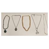 VINTAGE COSTUME FASHION JEWELRY NECKLACE LOT